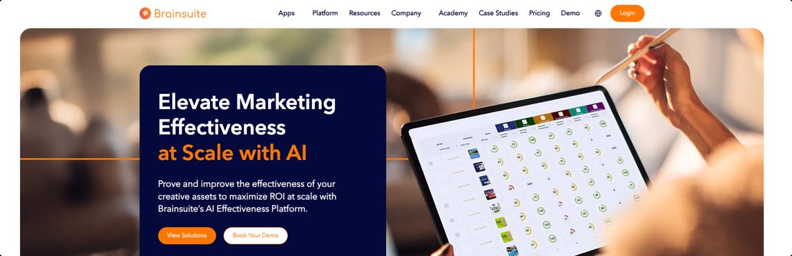 Startseite brainsuite.ai