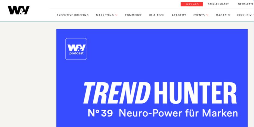 W&V Trendhunter Podcast